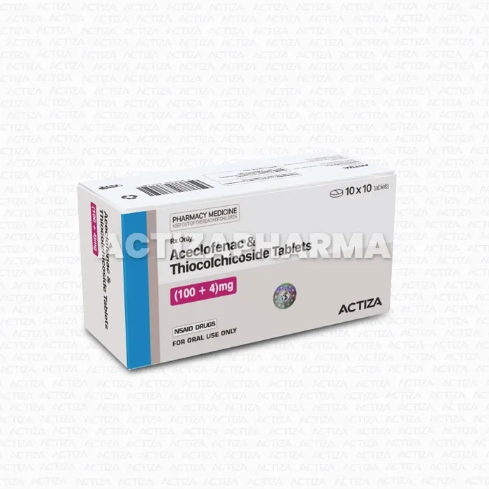 Aceclofenac And Thiocolchicoside Tablets