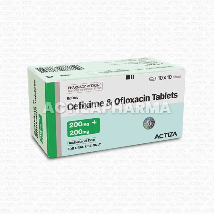Cefixime and Ofloxacin Tablets